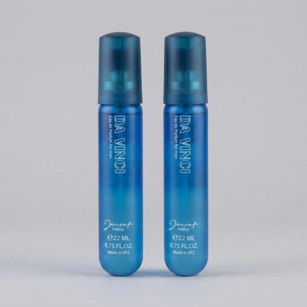 عطر جیبی مردانه ژک ساف مدل داوینچی حجم 22 میلی لیتر بسته 2 عددی - Image 1