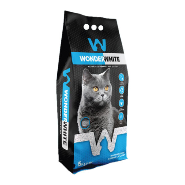 خاک گربه واندر وایت مدل Unscented وزن 5 کیلوگرم - Image 1