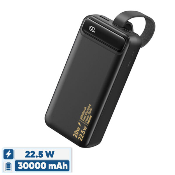 پاوربانک 22.5 وات ریمکس مدل RPP-660 ظرفیت 30000 میلی آمپر ساعت - Image 1