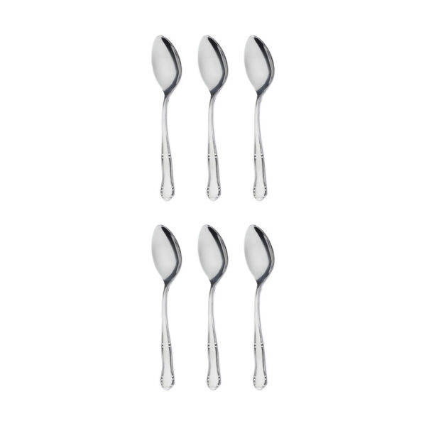 قاشق چای خوری صنايع استيل ايران مدل والنتینا بسته 6 عددی - Image 1