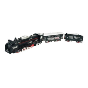 قطار بازی مدل چراغدار طرح کلاسیک همراه با علائم راه کد jhx3303