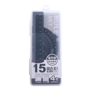 ست خط‌کش ام‌اند‌جی مدل ARL960G011 بسته 4 عددی