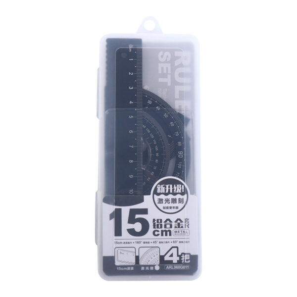 ست خط‌کش ام‌اند‌جی مدل ARL960G011 بسته 4 عددی - Image 1