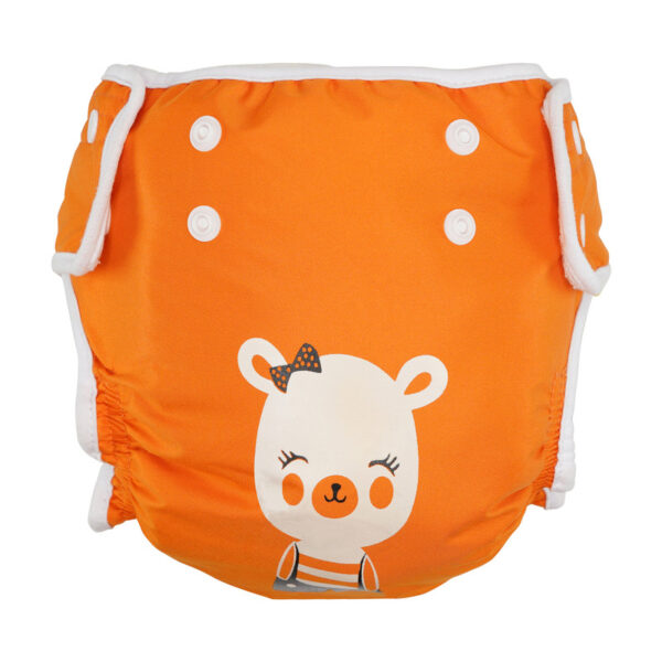 شورت آموزشی کودک وی کر مدل دکمه دار طرح Bear Girl کد U808 - Image 1