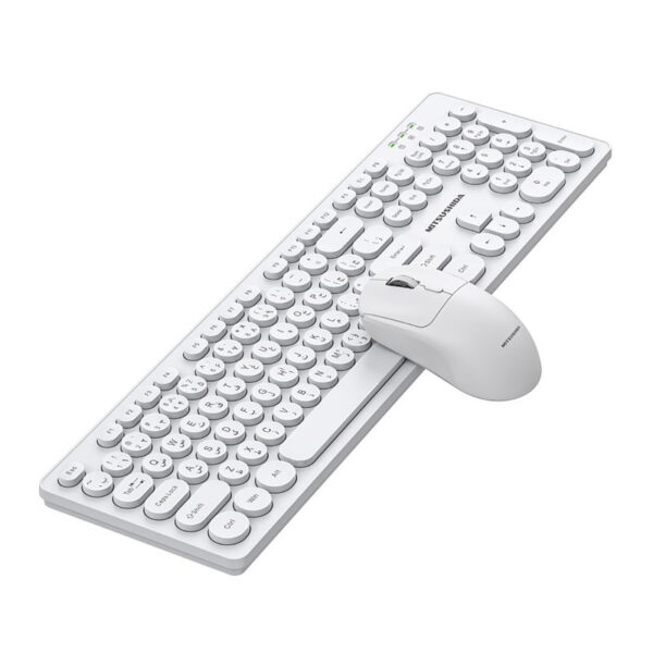 کیبورد و ماوس بی سیم میتسوشیدا مدل KC-AN500 - Image 1