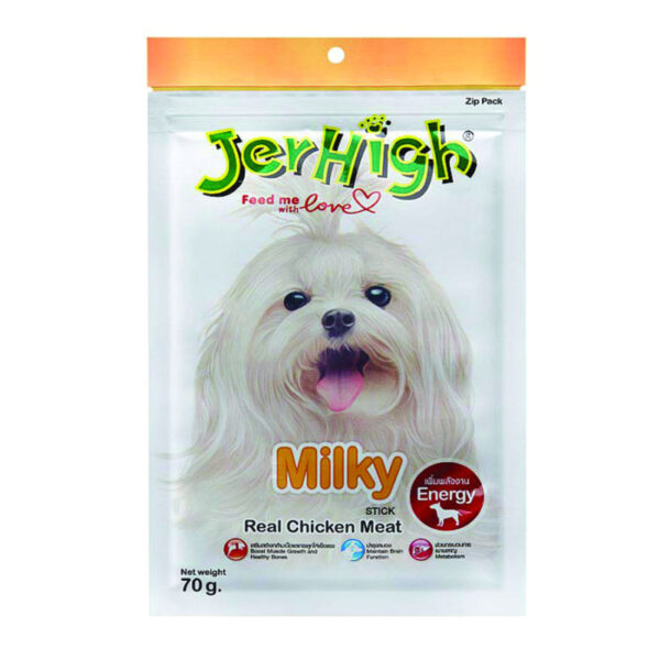 تشویقی سگ جرهای مدل Chicken Milky وزن 70 گرم - Image 1