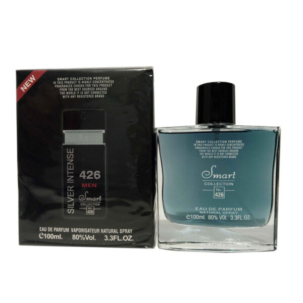 ادو پرفیوم مردانه اسمارت کالکشن مدل Silver Intense 426 حجم 100 میلی لیتر - Image 1