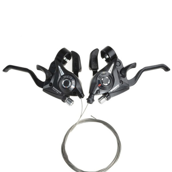 دسته دنده دوچرخه شیمانو مدل ST-EF51-3Lx7R بسته 2 عددی - Image 1