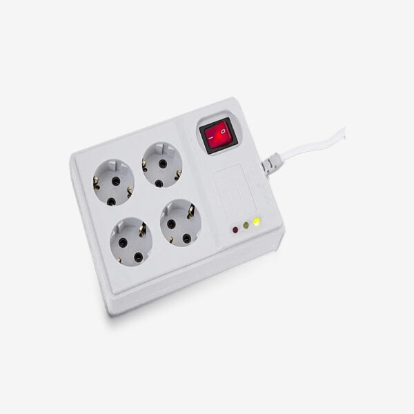 چندراهی برق و محافظ پارت الکتریک مدل PE2204 - Image 1