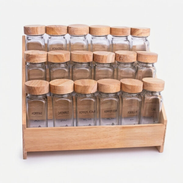جای ادویه 18 پارچه مدل مک کارتی RM1432 به همراه استند - Image 1