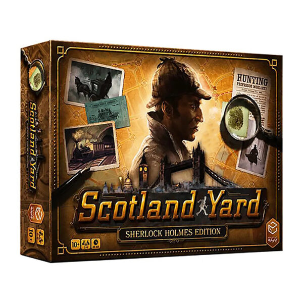 بازی فکری چار پایه مدل اسکاتلندیارد نسخه شرلوک هولمز Scotland Yard Sherlock Holmes Edition - Image 1