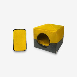 جای خواب سگ و گربه مدل D-450sبه همراه تشک باکس