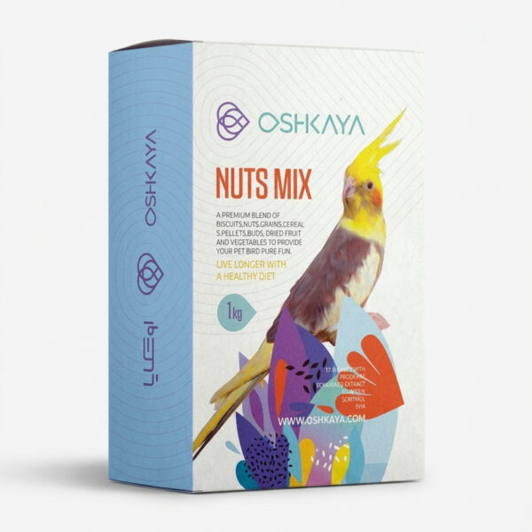 غذای خشک عروس هلندی اوشکایا مدل Nuts Mix وزن 1 کیلوگرم - Image 1