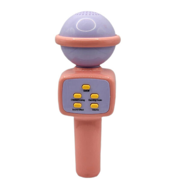 اسباب بازی ناب سل مدل میکروفون موزیکال چراغدار کد Musical microphone with lights - Image 1