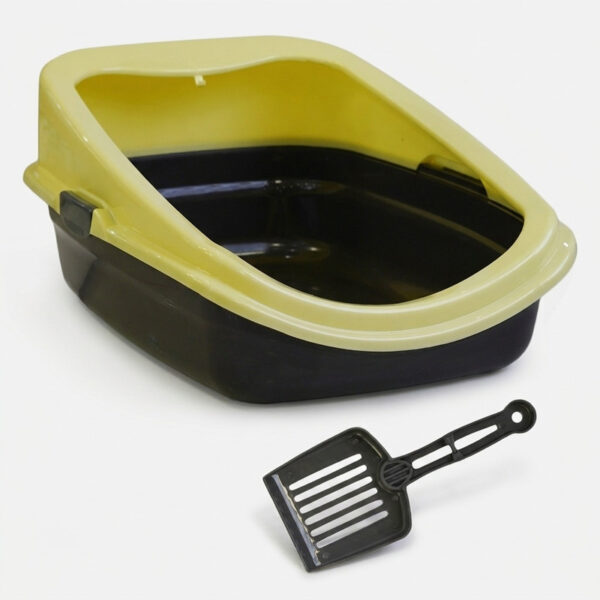 ظرف خاک گربه لبه‌دار مدل Z-05 - Image 1