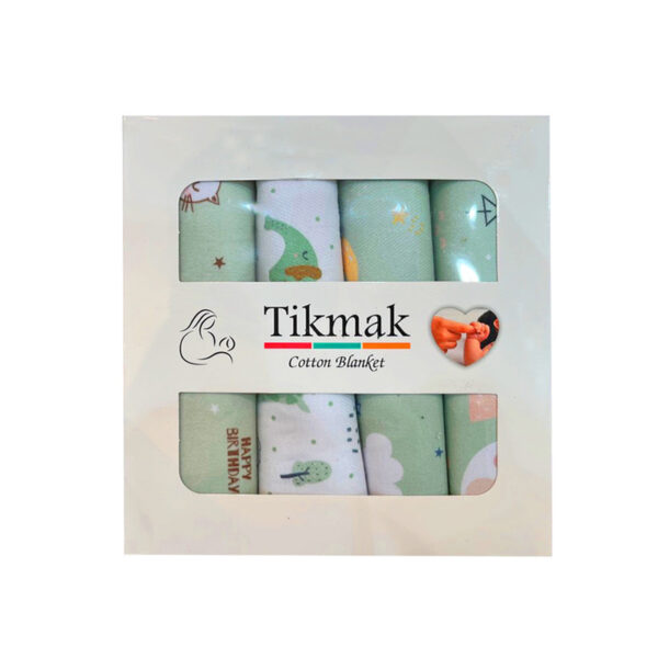 خشک‌کن نوزاد تیک مک مدل جعبه GR سایز 65x72 سانتی‌متر مجموعه 4 عددی - Image 1