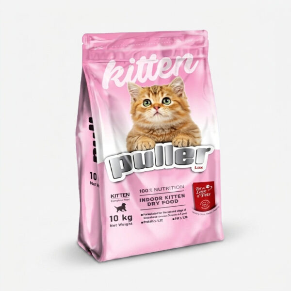 غذای خشک گربه نابالغ پولر مدل Kitten طعم مرغ وزن 10 کیلوگرم - Image 1