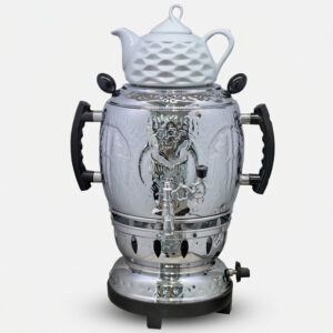 سماور گازی آکماز مدل سه کاره D60 ظرفیت 6 لیتر