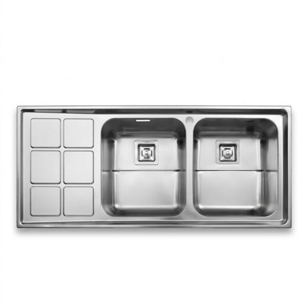 سینک استیل البرز کد 761 توکار - Image 1