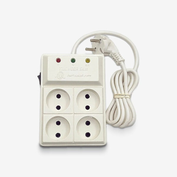 محافظ ولتاژ تک نور مدل چهار پریز کد 1.25M - Image 1