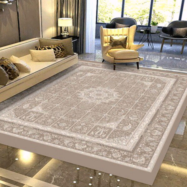 روفرشی مدل کشدار زمینه کرم - Image 1