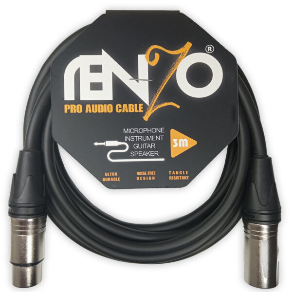 کابل میکروفن XLR به XLR مدل RX3 طول 3 متر - Image 1