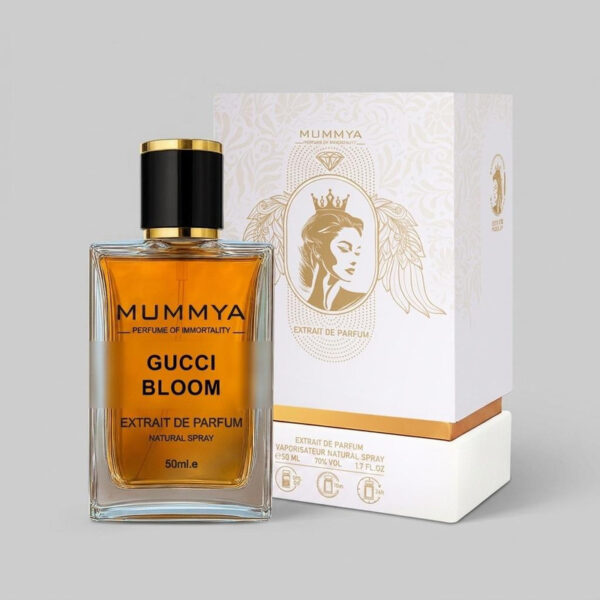 اکستریت پرفیوم زنانه مومیا مدل Gucci Bloom با رایحه معتدل حجم 50 میلی لیتر - Image 1