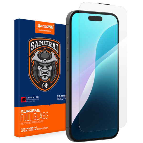 محافظ صفحه نمایش سامورایی مدل KAZUMI مناسب برای گوشی موبایل اپل iPhone 15 Pro Max - Image 1