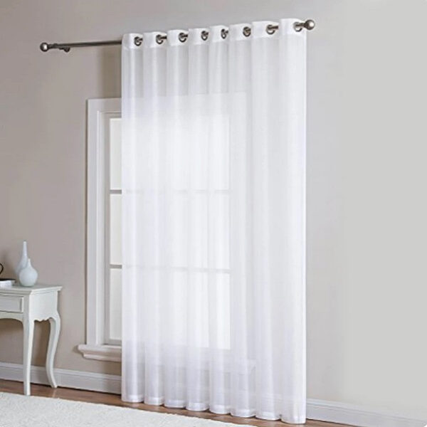 پرده نوین پرده خورشید مدل  حریر ساده NT413  سایز 280x140 سانتی‌متر - Image 1