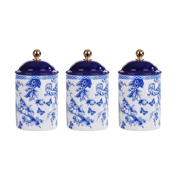 ست جای ادویه 3 پارچه میس بتی کد 8324 مدل Blue life - Image 1