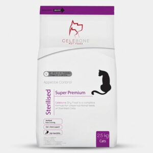 غذای خشک گربه سلبن مدل Sterilised وزن 2.5 کیلوگرم