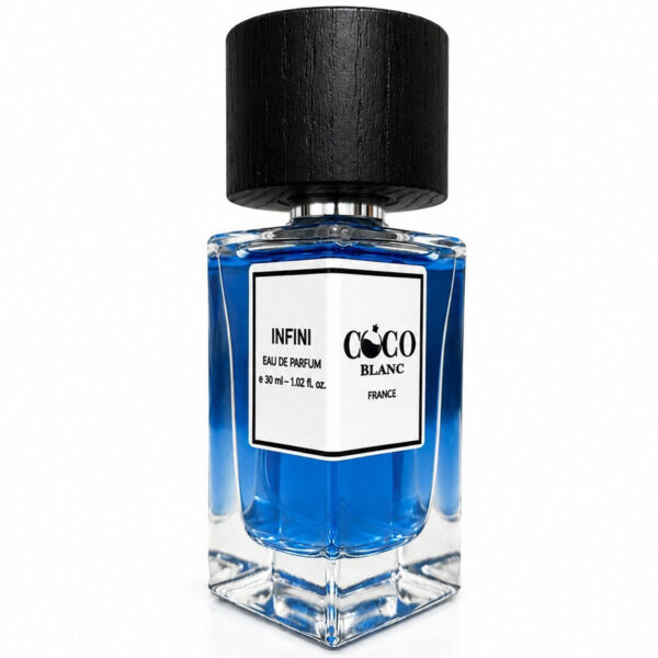 عطر جیبی مردانه کوکو بلان مدل اینفینی حجم ۳۰ میلی لیتر با رایحه معتدل و تلخ و چوبی - Image 1
