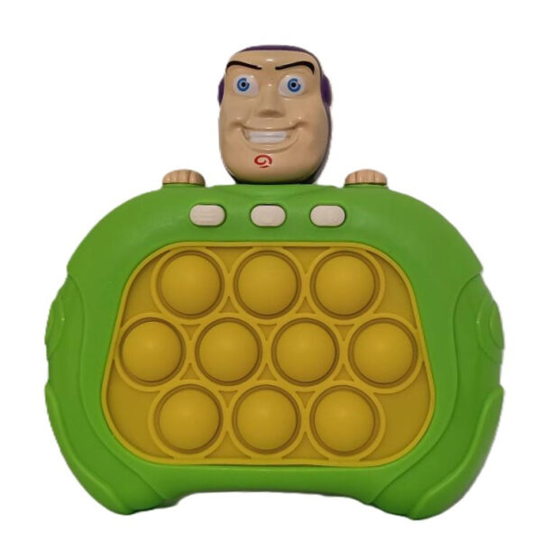 فیجت ضد استرس مدل دسته پاپت گیم طرح باز لایتر مدل چراغدار و موزیکال کد TOY STORY GAME - Image 1