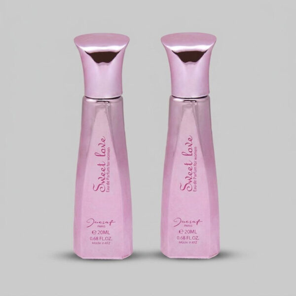 عطر جیبی زنانه ژک ساف مدل SWEET LOVE حجم 22 میلی لیتر بسته 2 عددی - Image 1