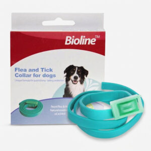 قلاده سگ بیولاین ضد کک و کنه مدل Flea & Tick Collar وزن ۷۰ گرم