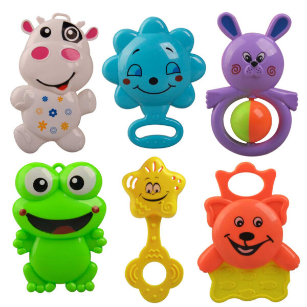 جغجغه مدل BABY Teethers مجموعه 6 عددی - Image 1