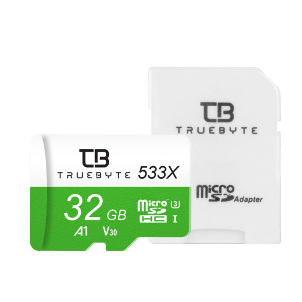 کارت حافظه microSDHC تروبایت مدل 533X-A1-V30 کلاس 10 استاندارد UHS-l U3 سرعت 80MBps ظرفیت 32 گیگابایت به همراه آداپتور SD - Image 1