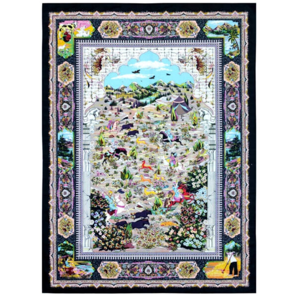 روفرشی مدل زیرسفره طرح شکارگاه - Image 1