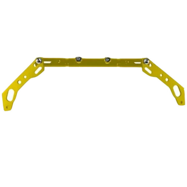 میل رنتال فرمان موتور سیکلت وارون مدل 3 تیکه طرح GLD کد W-104 - Image 1