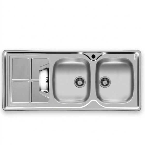 سینک ظرفشویی استیل اخوان مدل 161sp توکار - Image 1