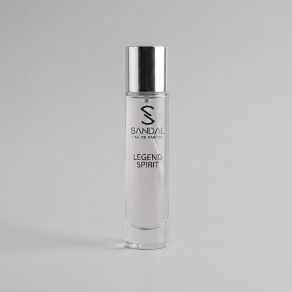 عطر جیبی مردانه صندل مدل لجند اسپریت با رایحه خنک حجم 33 میلی لیتر - Image 1