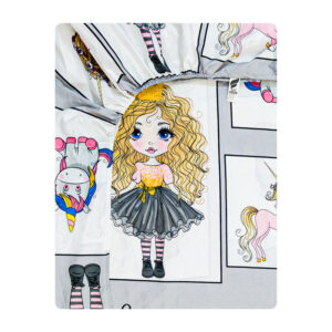 ملحفه کودک آدنو کد CH162 سایز 70x135 سانتی متر