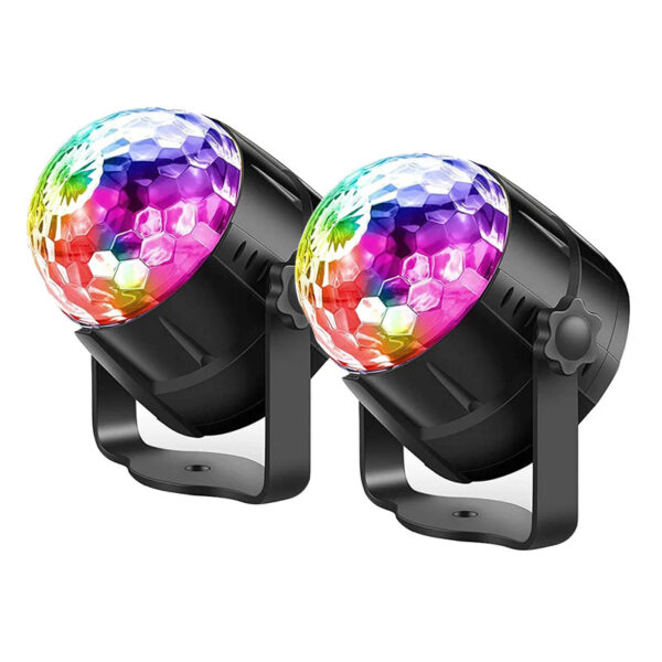 رقص نور مدل LED RGB مجموعه دو عددی - Image 1