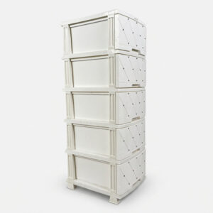 فایل کشویی رزگلد مدل  5 کشو XL نگین دار R752