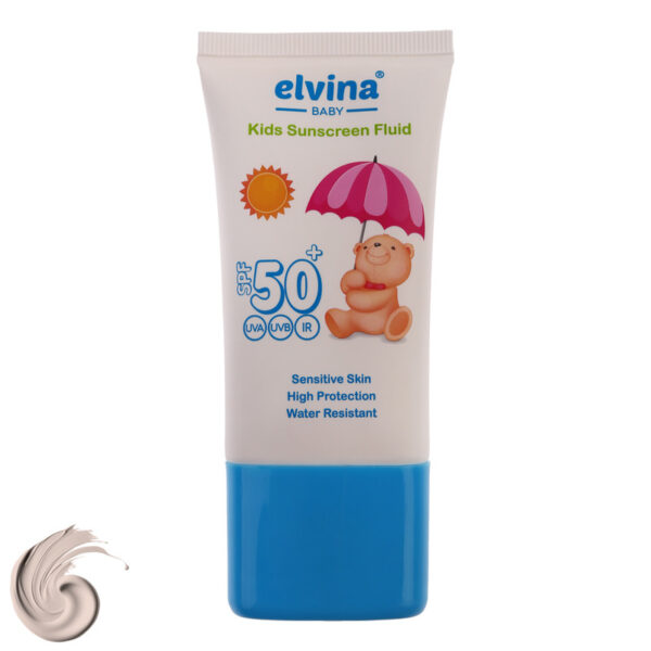فلوئید ضدآفتاب کودک الوینا مدل spf 50 حجم 50 میلی لیتر - Image 1