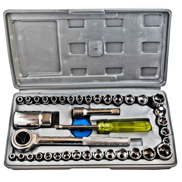 آچار بکس و سری آچار بکس مدل BPRFG - 28 مجموعه 40 عددی - Image 1