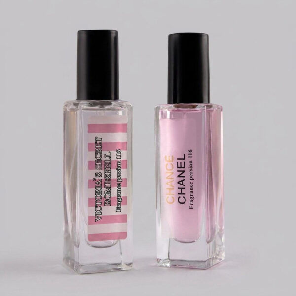 عطر جیبی زنانه فراگرنس پرشیا 116 مدل شنل چنس حجم 30 میلی‌لیتر به همراه عطر جیبی زنانه فراگرنس پرشیا 116 مدل ویکتوریا سکرت بامب شل - Image 1