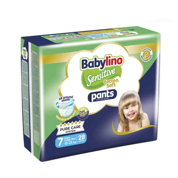 پوشک شورتی کودک بیبی لینو مدل Value Pack سایز 7 بسته 28 عددی - Image 1