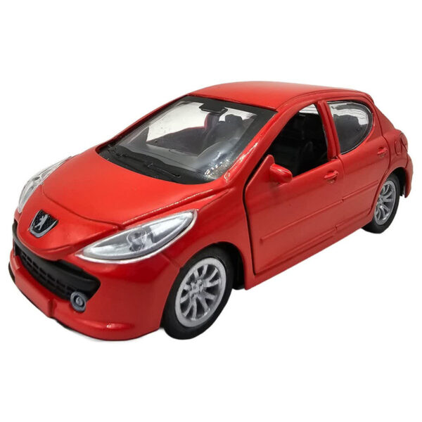 ماکت ماشین ناب سل مدل پژو 207 فلزی عقب کش  کد Peugeot 207 metal pull back naab006 scale 1:48 - Image 1