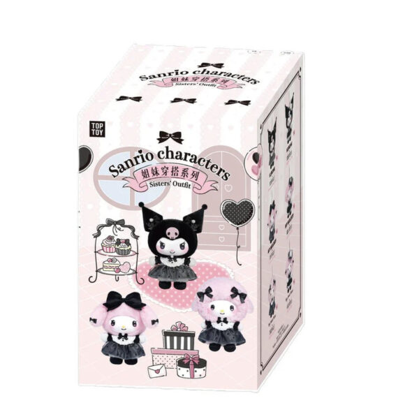 اسباب بازی شانسی مدل کرومی طرح Sanrio sister's outfit blindbox - Image 1
